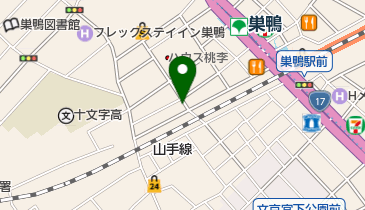 公文式巣鴨南教室の地図画像