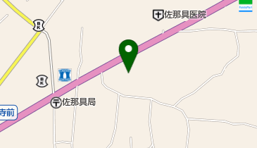 公文式佐那具教室の地図画像