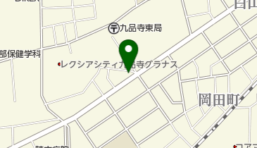 公文式熊本白山教室の地図画像
