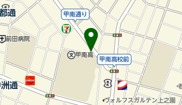 公文式上之園教室の地図画像