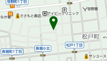 公文式長堀町教室の地図画像