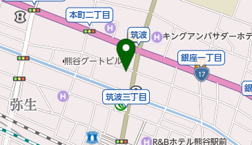 公文式熊谷本町教室の地図画像