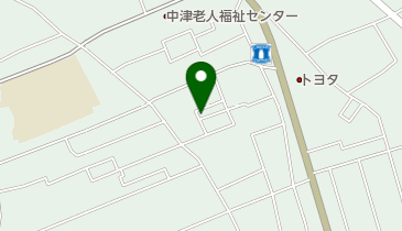 公文式中津教室の地図画像