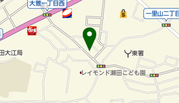 公文式大津大江東教室の地図画像