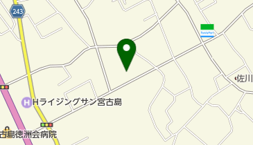 公文式ひらら大原教室の地図画像