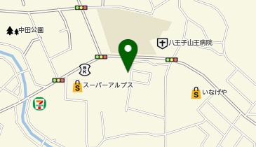 公文式八王子中野教室の地図画像