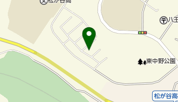 公文式松が谷南教室の地図画像