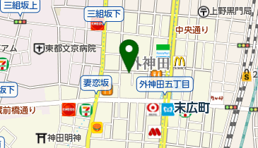 公文式あきはばら電気街教室の地図画像