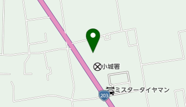 公文式三日月本告教室の地図画像