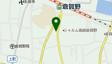 公文式倉賀野駅前教室の地図画像