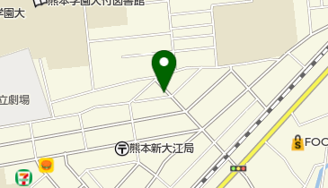 公文式託麻原教室の地図画像