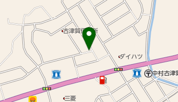 公文式中村古津賀教室の地図画像