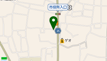 公文式渋川石原教室の地図画像