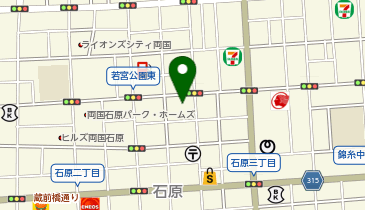 公文式石原教室の地図画像