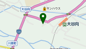 公文式大谷向教室の地図画像