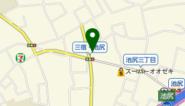 公文式池尻三宿教室の地図画像