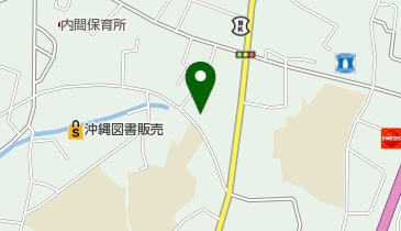 公文式内間小前教室の地図画像