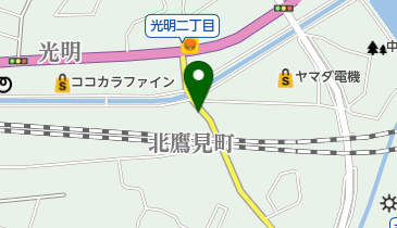 公文式折尾中須教室の地図画像