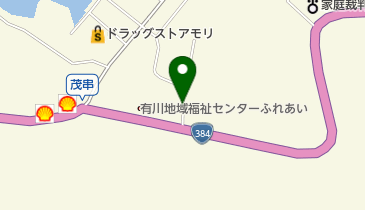 公文式有川教室の地図画像