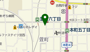 公文式松山味酒教室の地図画像