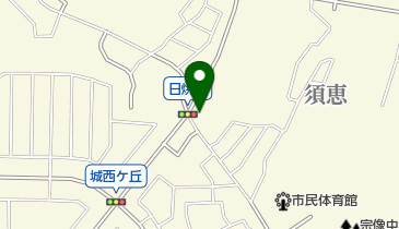 公文式城西ケ丘教室の地図画像