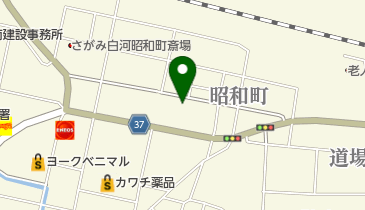 公文式白河昭和町教室の地図画像