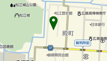 公文式松江殿町教室の地図画像