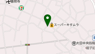 公文式南馬込桜並木教室の地図画像