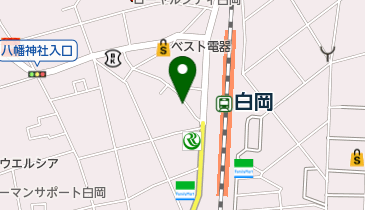 公文式白岡駅前教室の地図画像