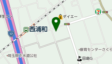 公文式西浦和教室の地図画像