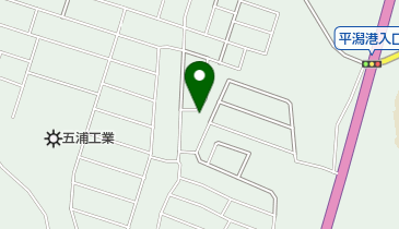 公文式平潟教室の地図画像