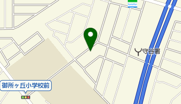 公文式御所ケ丘教室の地図画像