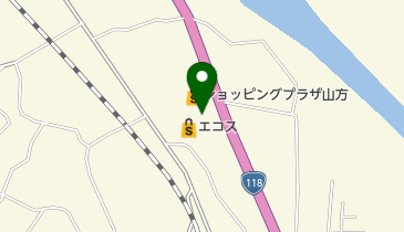 公文式山方教室の地図画像