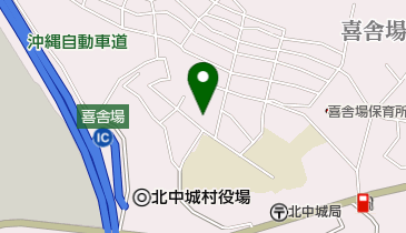 公文式北中城小前教室の地図画像
