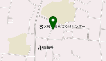 公文式城南隈庄教室の地図画像