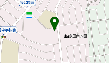 公文式荏田西小前教室の地図画像