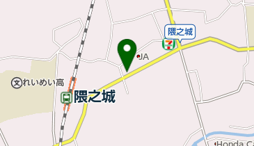 公文式隈之城教室の地図画像