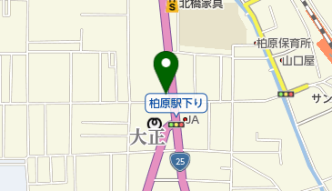 公文式柏原大正教室の地図画像