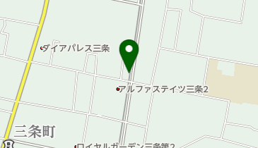 公文式高松三条教室の地図画像