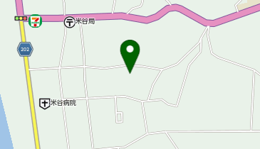 公文式米谷教室の地図画像