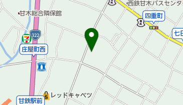 公文式甘木教室の地図画像