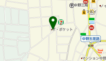 公文式中野駅前教室の地図画像