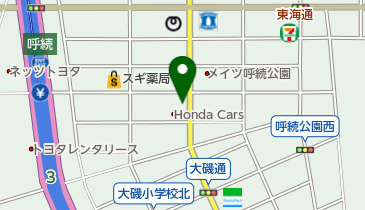 公文式大磯教室の地図画像