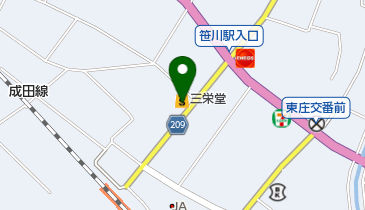 公文式笹川教室の地図画像