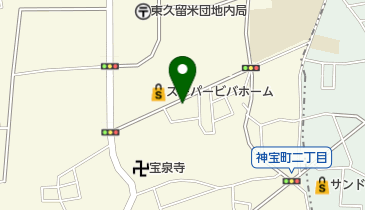 公文式アド神宝教室の地図画像