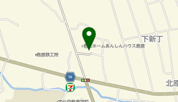 公文式島原城見教室の地図画像