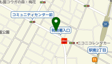 公文式本庄駅南教室の地図画像