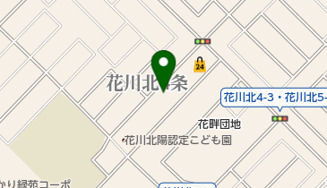 公文式若葉教室の地図画像