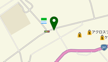 公文式長内教室の地図画像