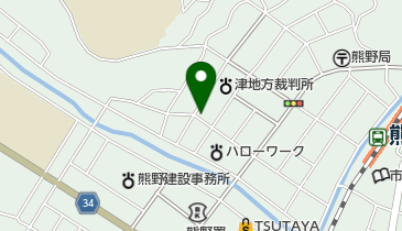 公文式熊野赤坂教室の地図画像